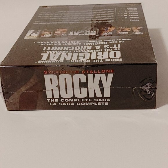 2007 ROCKY the Complete Saga DVD Set 6 Movie Set SEALED Sylvester Stallone - Picture 2 of 8